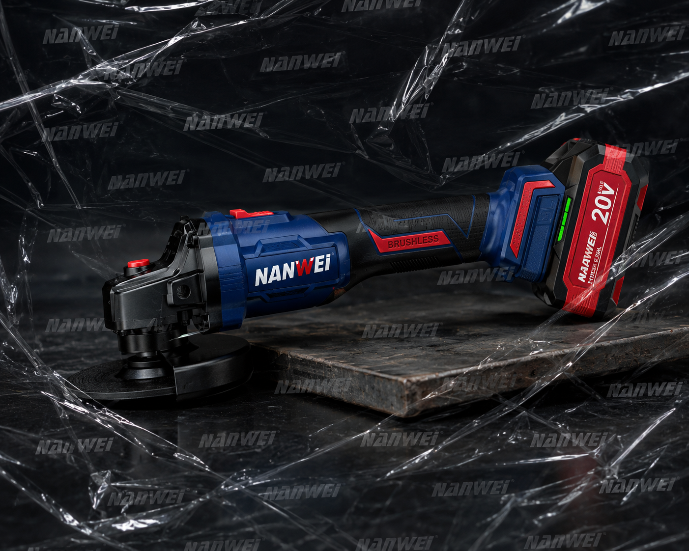 AMOLADORA ANGULAR INALÁMBRICA 20V BRUSHLESS - 100 mm ("4.5")