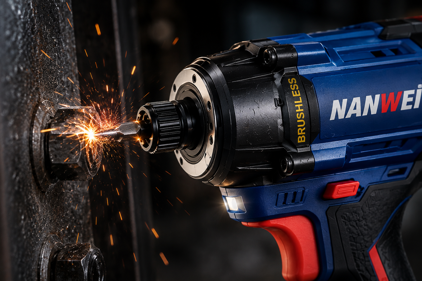 ATORNILLADOR DE IMPACTO INALÁMBRICO 20V BRUSHLESS – 240 N·m