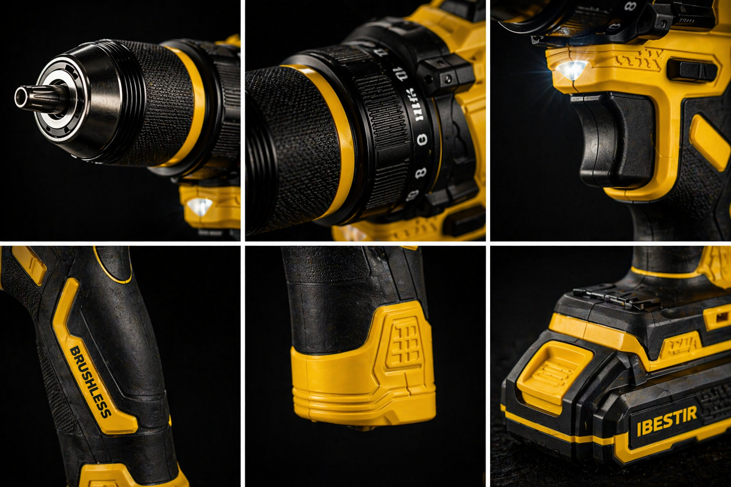 TALADRO INALÁMBRICO 16V BRUSHLESS – 50 N·m
