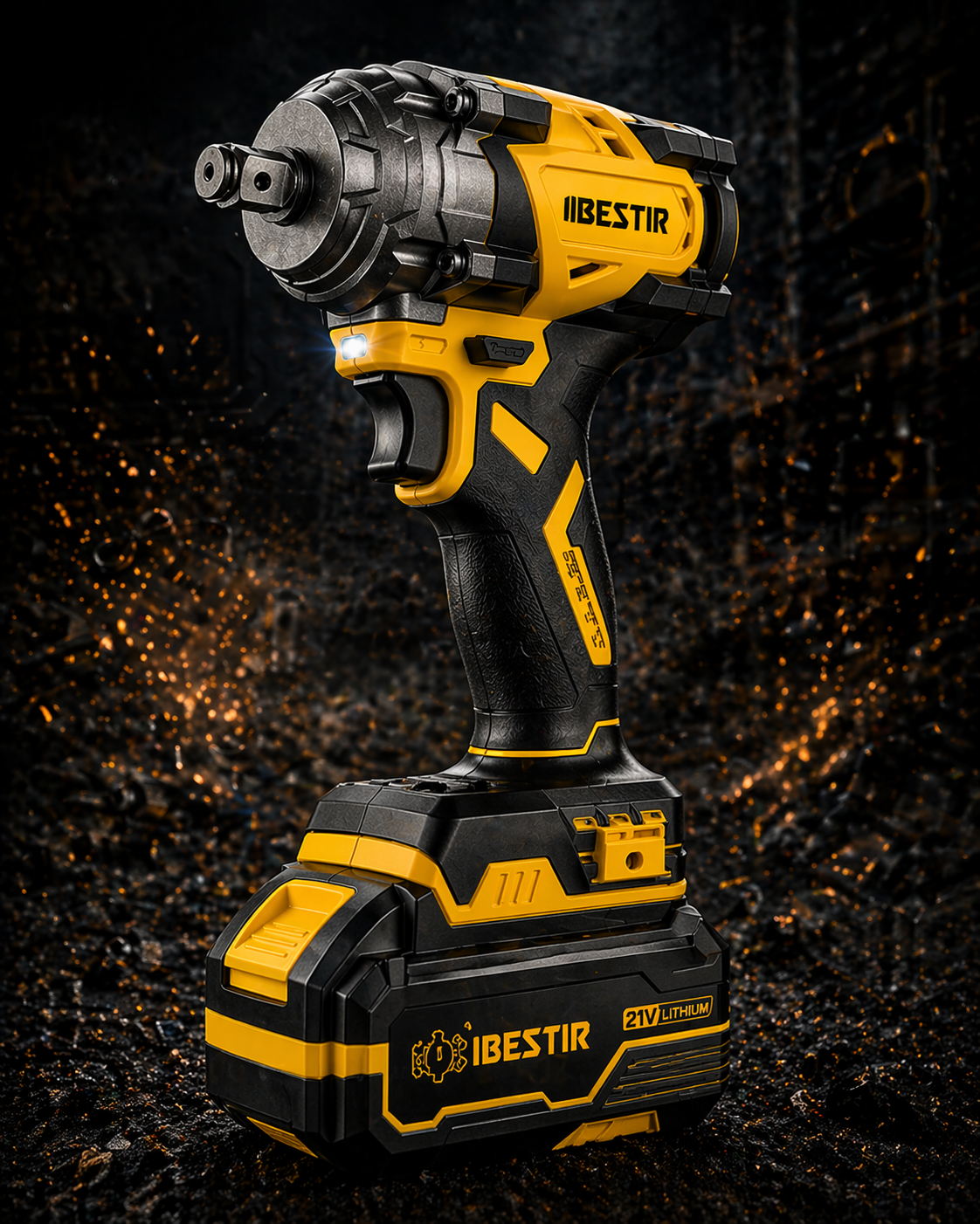 LLAVE DE IMPACTO INALÁMBRICA 21V BRUSHLESS – 380 N·m