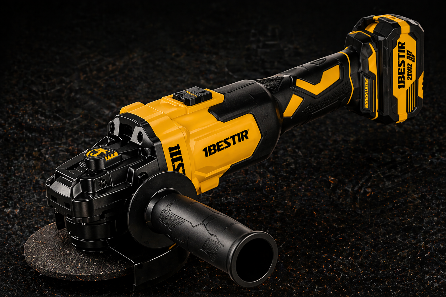 AMOLADORA ANGULAR INALÁMBRICA 21V BRUSHLESS – 8600 RPM