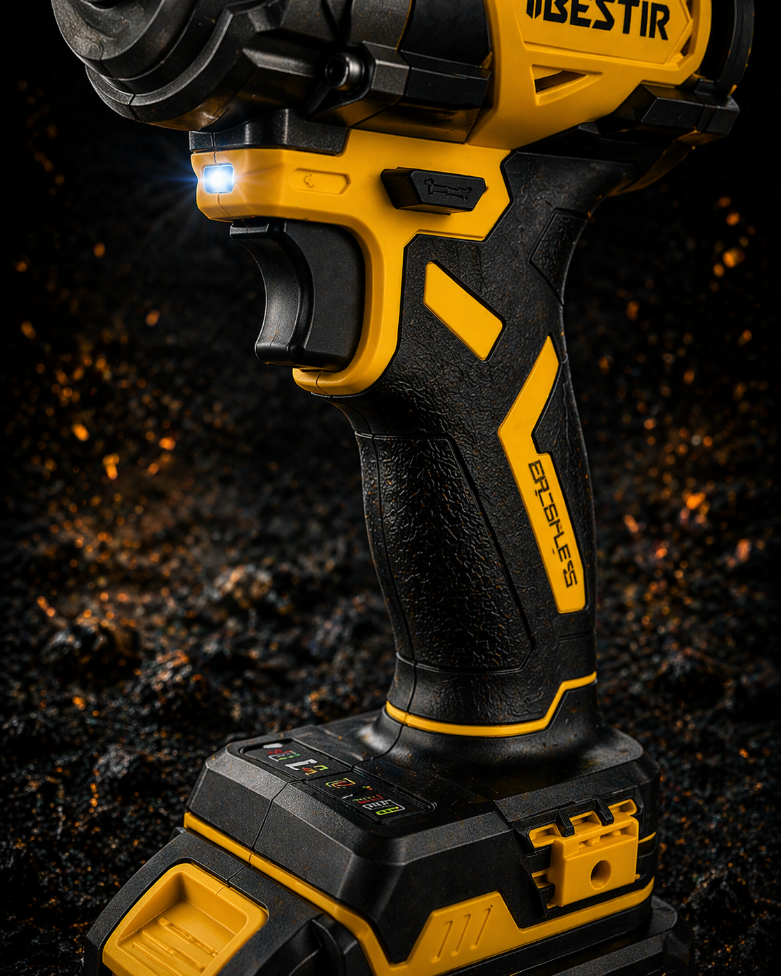 LLAVE DE IMPACTO INALÁMBRICA 21V BRUSHLESS – 380 N·m